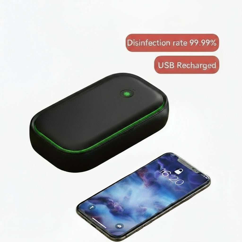 UV Light Disinfection Box Mobile Phone Sized