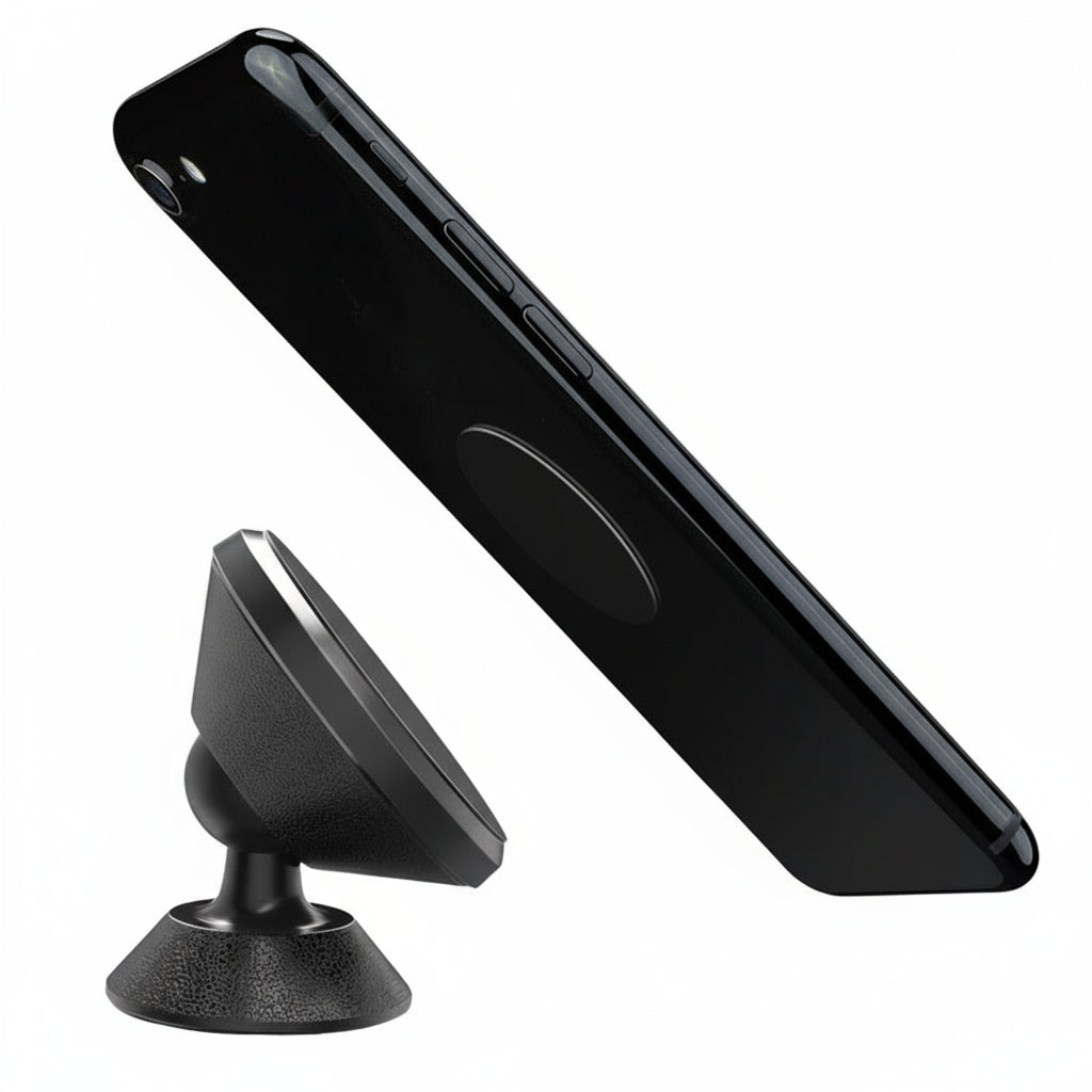 Magnetic Car Phone Holder Stand with 360 Degree Rotation