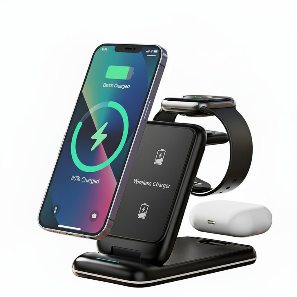 3-in-1 Foldable Wireless Charger